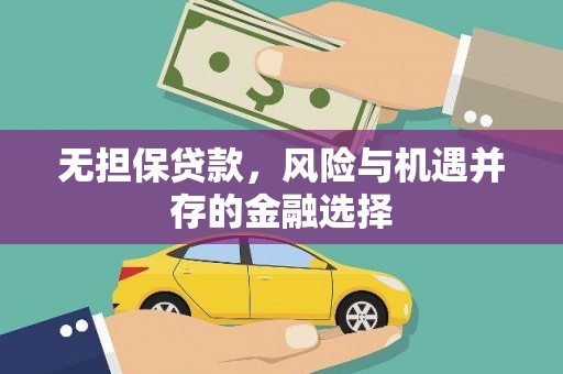 湖内无担保贷款，风险与机遇并存的金融选择