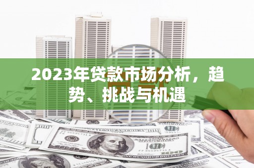 湖内2023年贷款市场分析，趋势、挑战与机遇