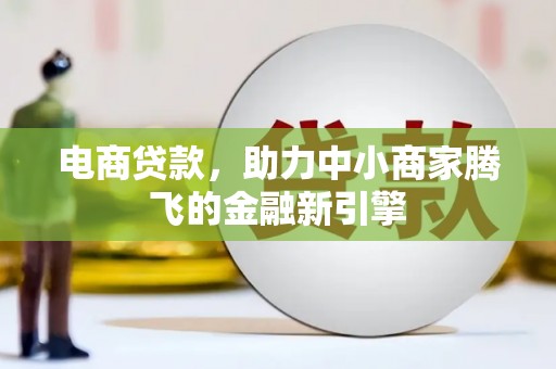 湖内电商贷款，助力中小商家腾飞的金融新引擎