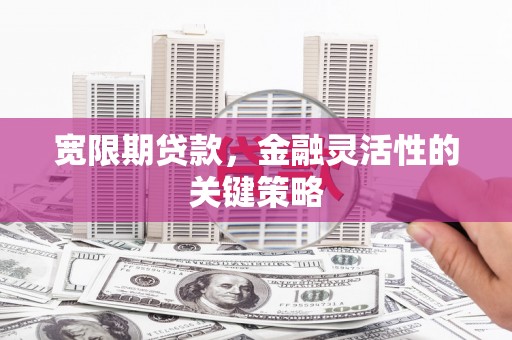 湖内宽限期贷款，金融灵活性的关键策略