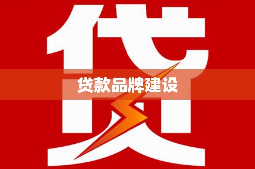 湖内贷款品牌建设