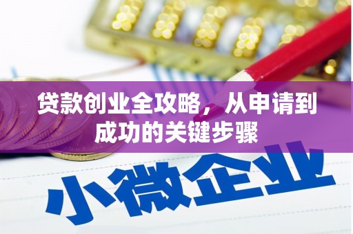 湖内贷款创业全攻略，从申请到成功的关键步骤