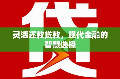 湖内灵活还款贷款，现代金融的智慧选择