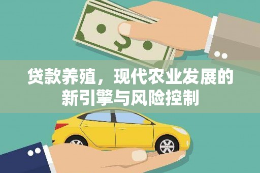 湖内贷款养殖，现代农业发展的新引擎与风险控制