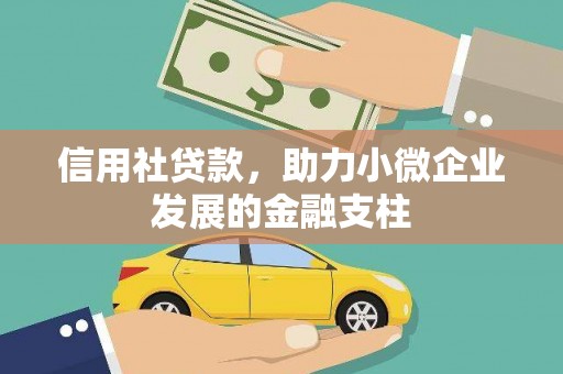 湖内信用社贷款，助力小微企业发展的金融支柱