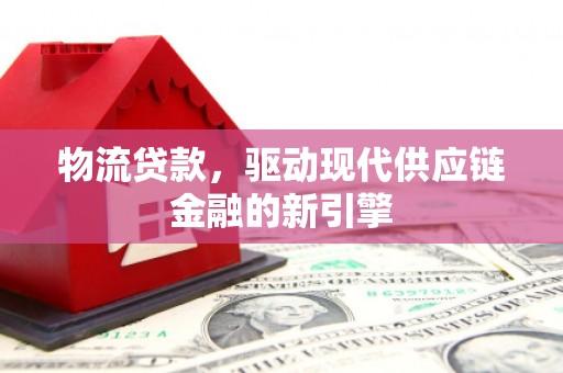 湖内物流贷款，驱动现代供应链金融的新引擎