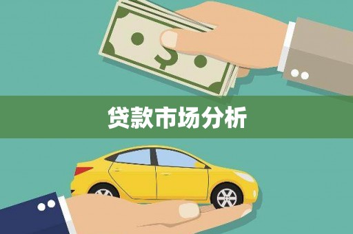 湖内贷款市场分析