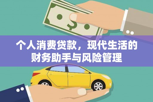 湖内个人消费贷款，现代生活的财务助手与风险管理