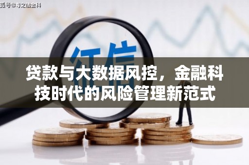 湖内贷款与大数据风控，金融科技时代的风险管理新范式