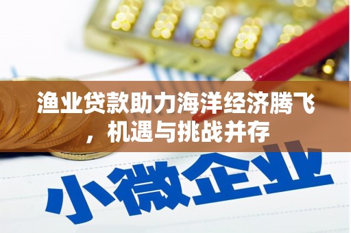 湖内渔业贷款助力海洋经济腾飞，机遇与挑战并存