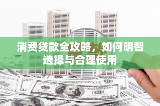 湖内消费贷款全攻略，如何明智选择与合理使用