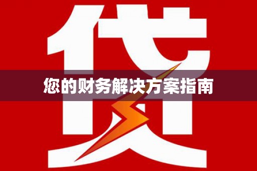 湖内您的财务解决方案指南