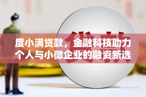 湖内度小满贷款，金融科技助力个人与小微企业的融资新选择