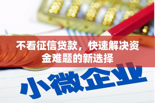 湖内不看征信贷款，快速解决资金难题的新选择