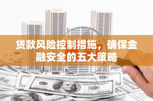 湖内贷款风险控制措施，确保金融安全的五大策略