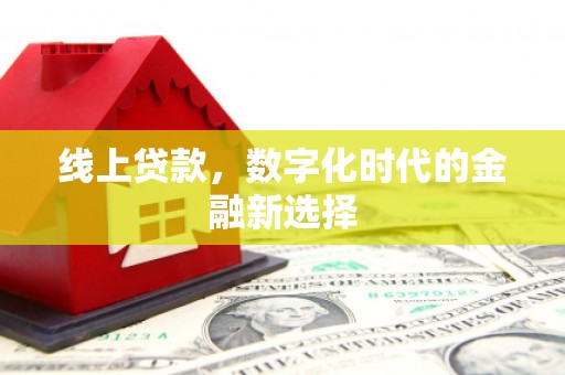 湖内线上贷款，数字化时代的金融新选择