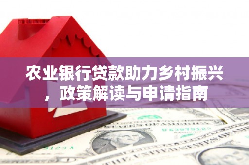 湖内农业银行贷款助力乡村振兴，政策解读与申请指南