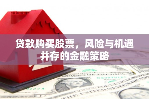 湖内贷款购买股票，风险与机遇并存的金融策略