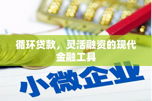 湖内循环贷款，灵活融资的现代金融工具