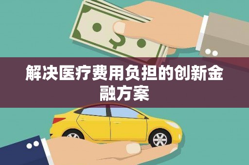 湖内解决医疗费用负担的创新金融方案