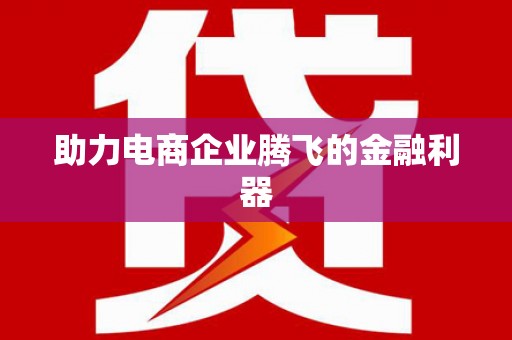 湖内助力电商企业腾飞的金融利器