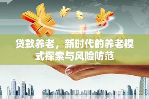 湖内贷款养老，新时代的养老模式探索与风险防范