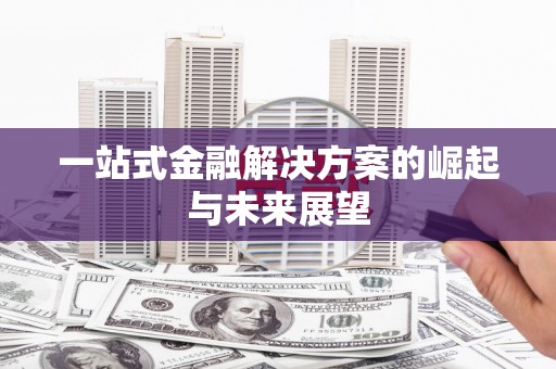 湖内一站式金融解决方案的崛起与未来展望