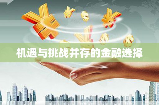 湖内机遇与挑战并存的金融选择