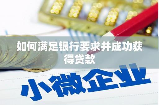 湖内如何满足银行要求并成功获得贷款
