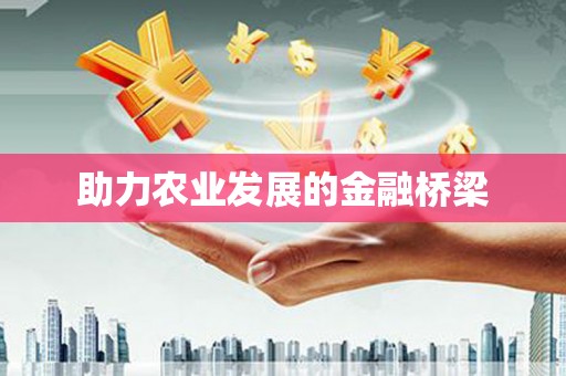 湖内助力农业发展的金融桥梁