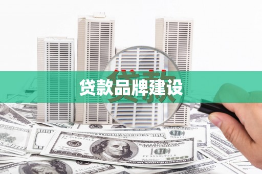 湖内贷款品牌建设