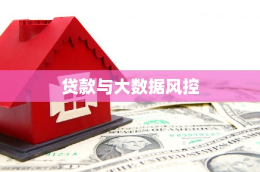 湖内贷款与大数据风控
