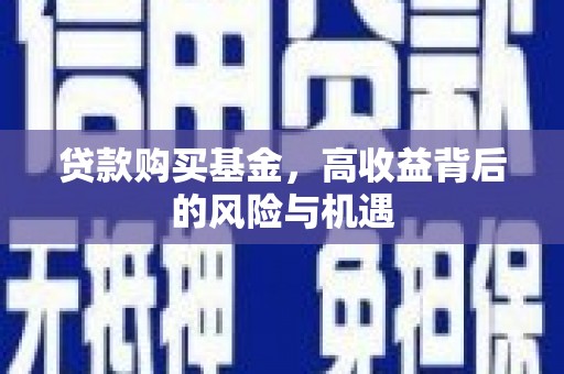 湖内贷款购买基金，高收益背后的风险与机遇